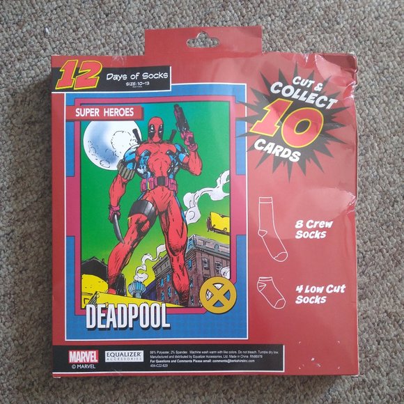 Marvel sock collection set - Picture 1 of 2